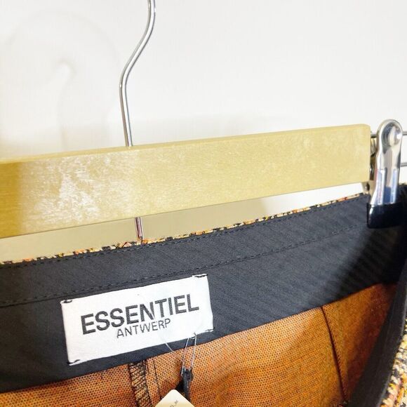 NEW Essentiel Antwerp US 2 Cold Side Slit Pants Wide Leg Trousers Anthropologie - Picture 9 of 16